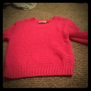 Pink sweater